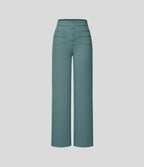 Pantalon taille haute coupe droite DayStretch avec poches