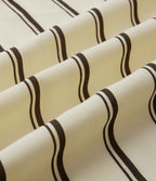Chemise décontractée à rayures manches longues avec poches