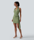 Robe micro mini moulante col licou