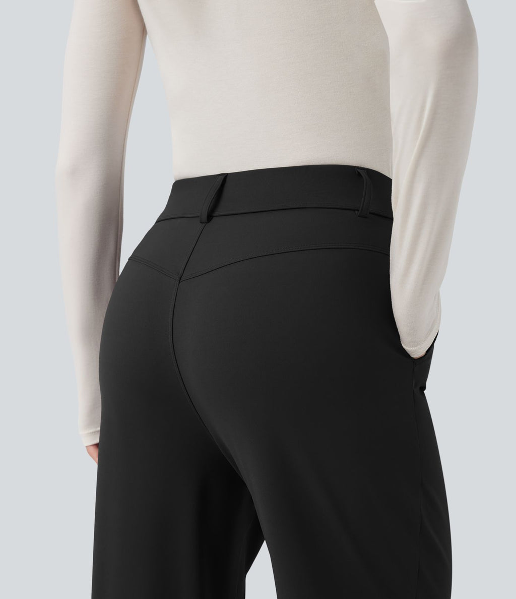 Patitoff™ 2.0 Pantalon casual fuselé taille haute anti-poils d'animaux avec poches