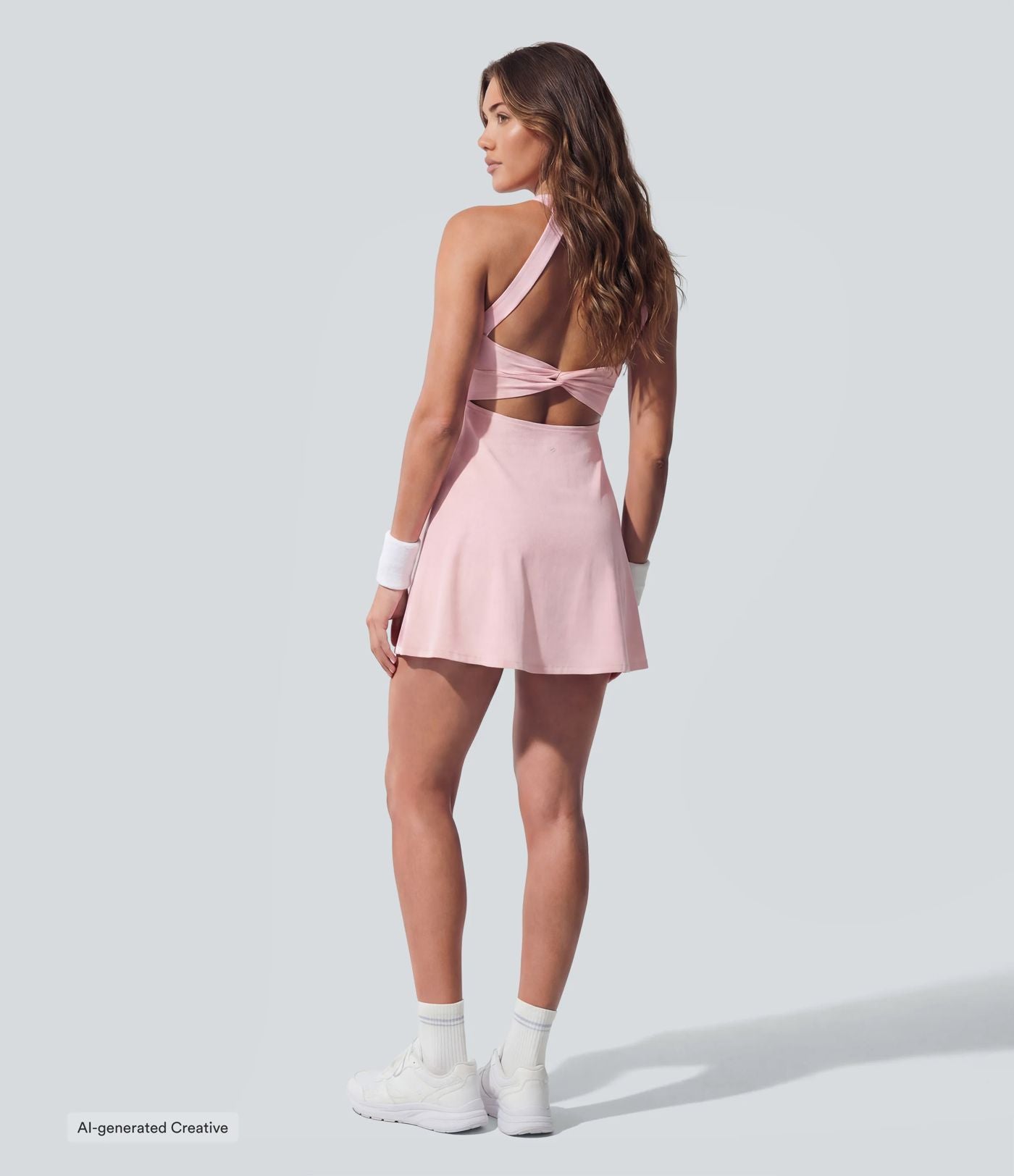 Softlyzero™ Airy Robe Sport Torsadée Dos Nu Édition Easy Peasy
