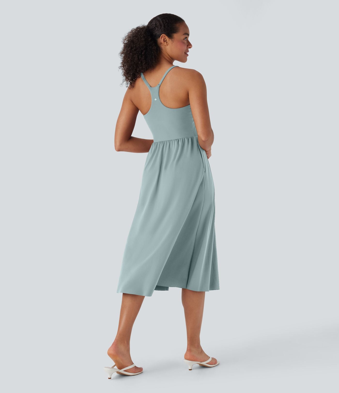 Robe caraco décontractée SoftlyZero™ Airy dos nageur effet frais InstantCool avec poches, bonnets E-G