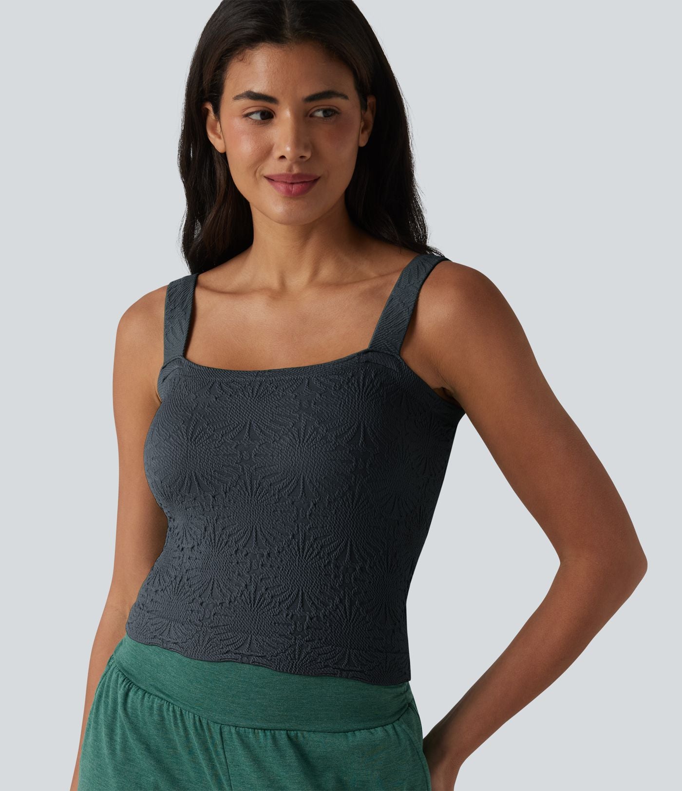 Débardeur de yoga OneForm Seamless Flow col carré soutien-gorge intégré
