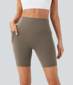 Legging de yoga gainant taille haute chiné à séchage rapide avec poches Halara UltraSculpt™