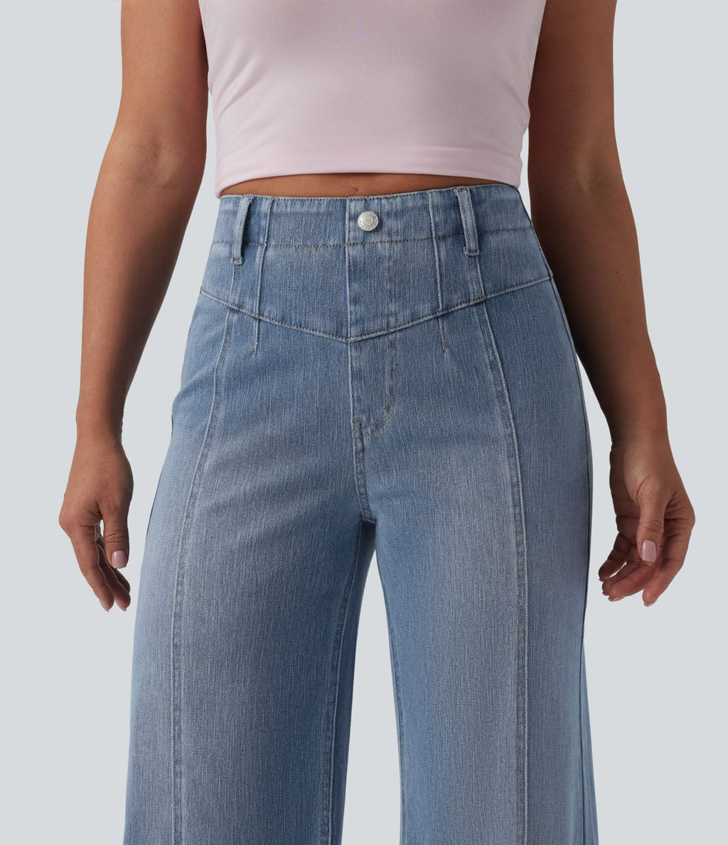 Halara Flex™ Jean casual taille haute ventre plat