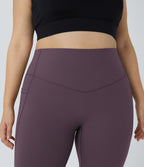 Legging d'entraînement gainant taille haute grande taille avec poches Halara UltraSculpt™