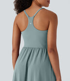 Robe caraco décontractée SoftlyZero™ Airy dos nageur effet frais InstantCool avec poches, bonnets E-G