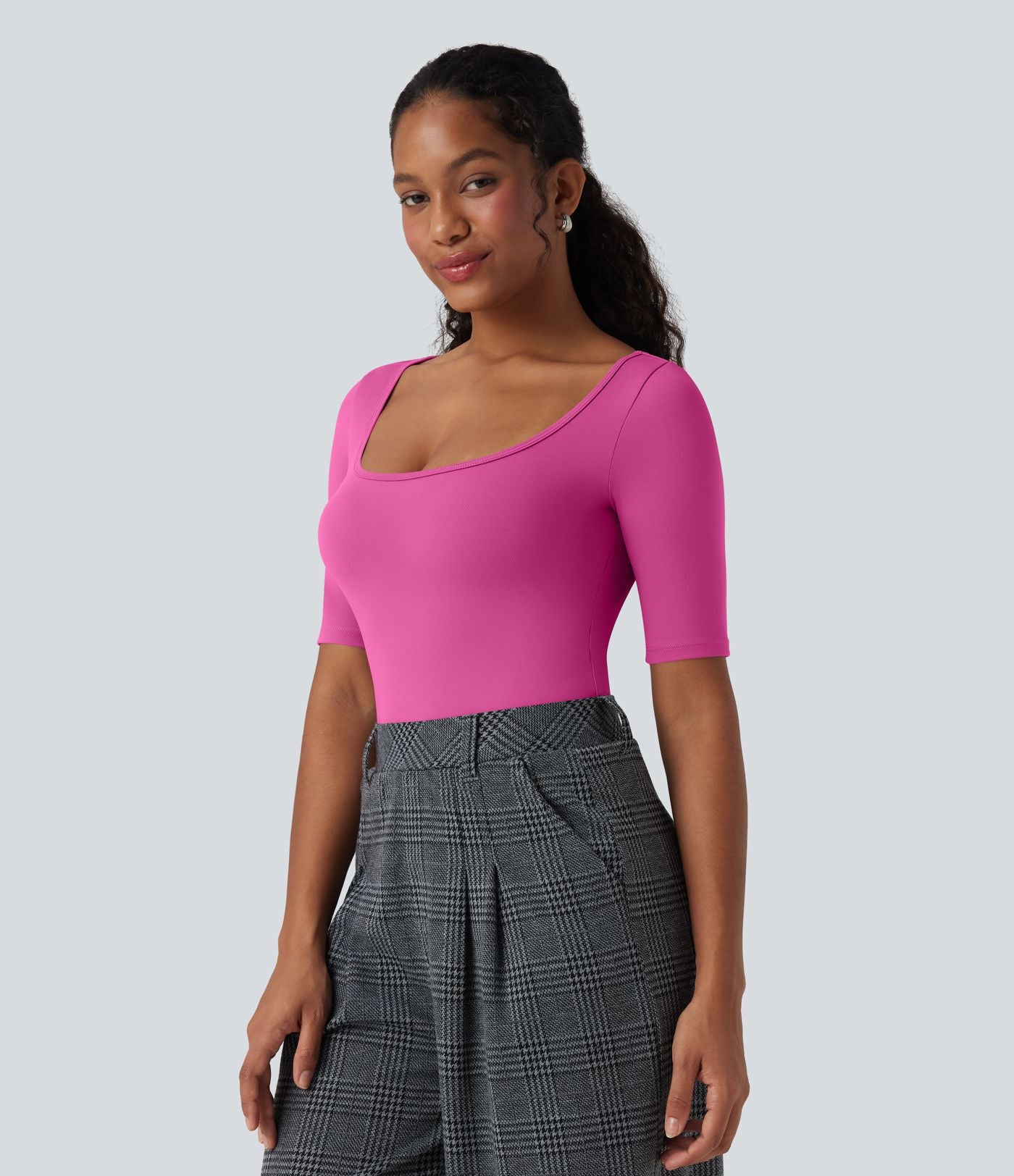 T-shirt de travail SoftlyZero™ Airy encolure arrondie manches courtes effet frais InstantCool