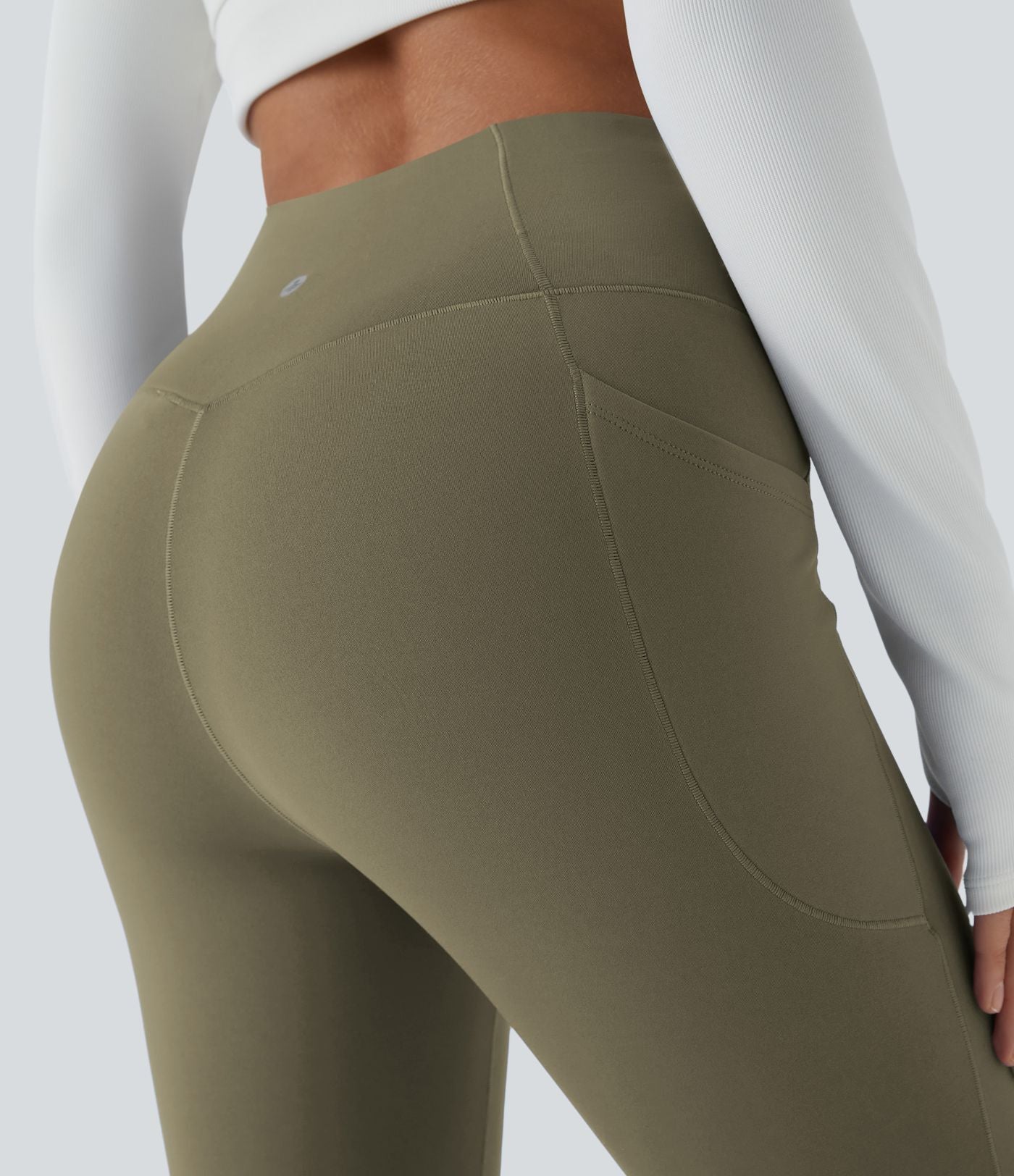 Legging thermique 7/8 Softlyzero™ taille haute coupe ajustée avec poches latérales