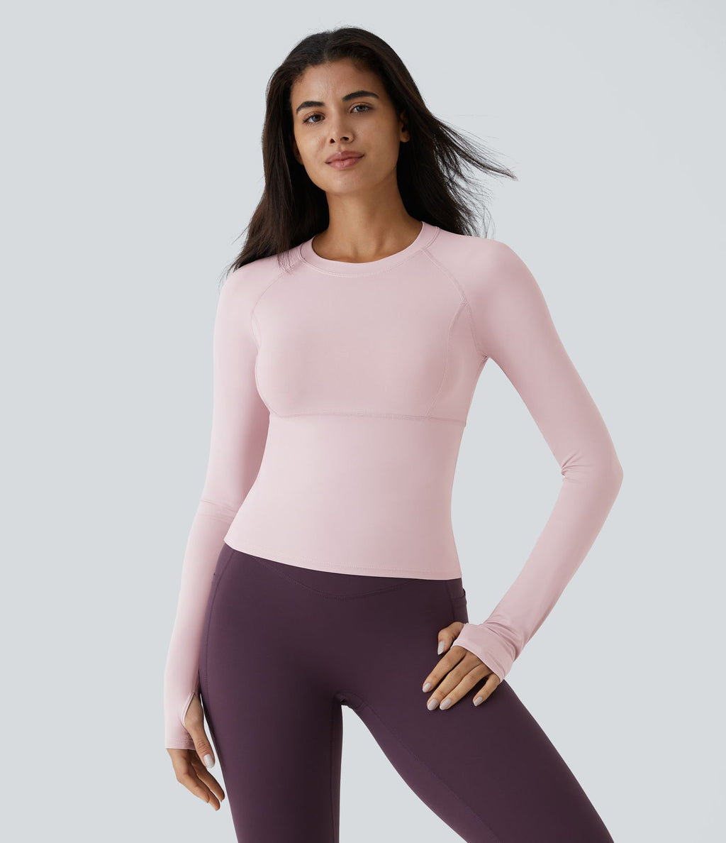 Top Sport Yoga Uni Trous pour les Pouce