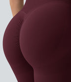 Legging push-up taille haute froncé sans couture OneForm Seamless Flow