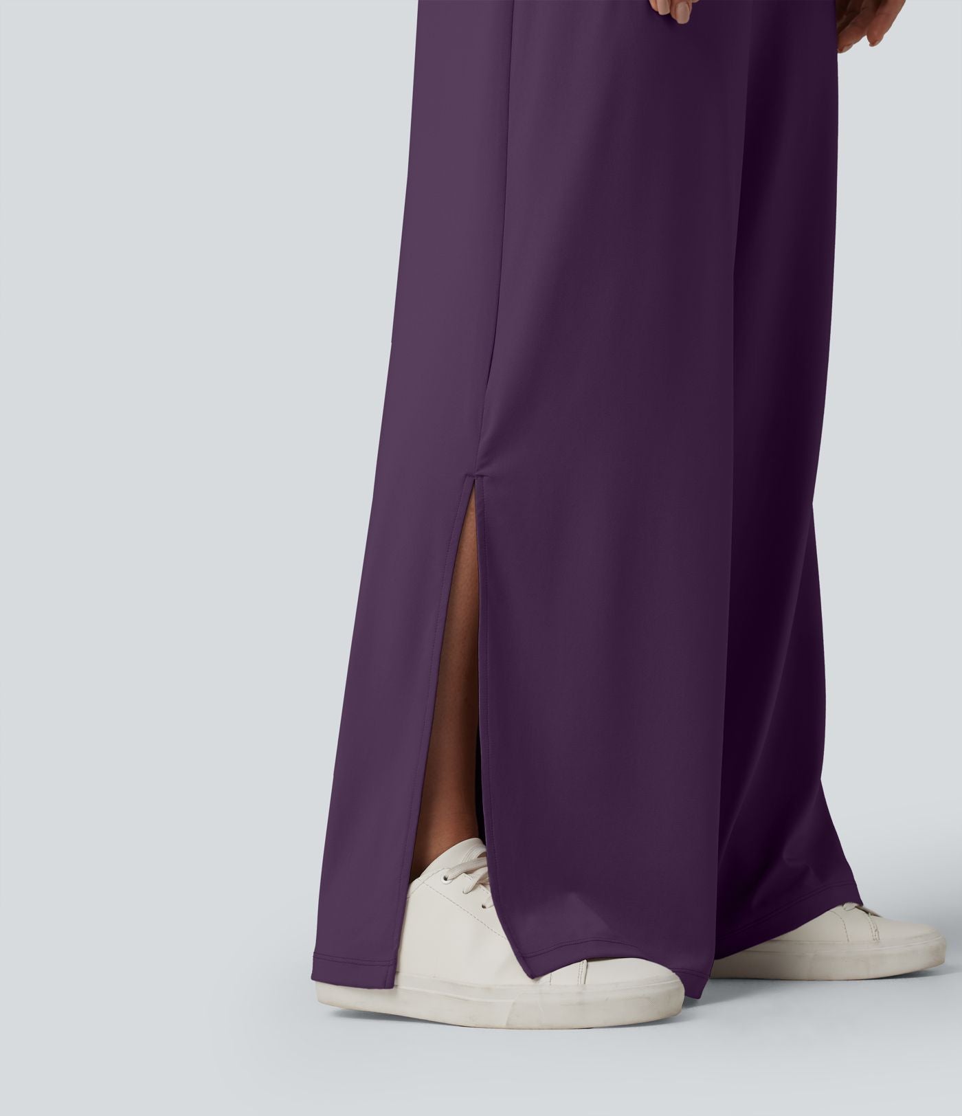 Combinaison casual asymétrique manches courtes avec poches et fente - Easy Peasy