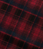 Jupe midi tailleur trapèze taille mi-haute à carreaux tartan, avec poches