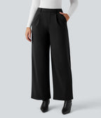 Pantalon de travail thermique doux taille haute à coupe droite avec poches SoftlyZero™