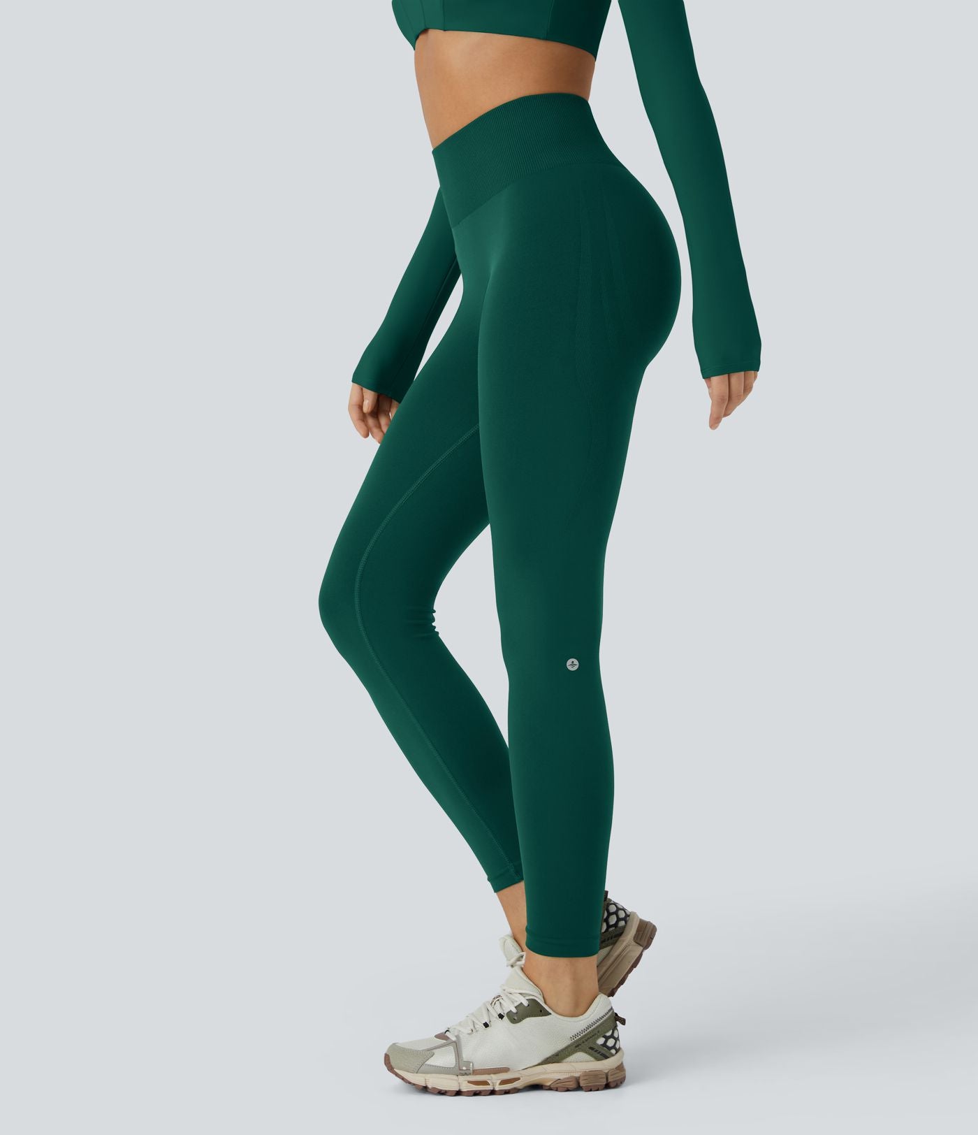 Legging yoga gainant effet push-up taille moyenne sans couture OneForm Seamless Flow