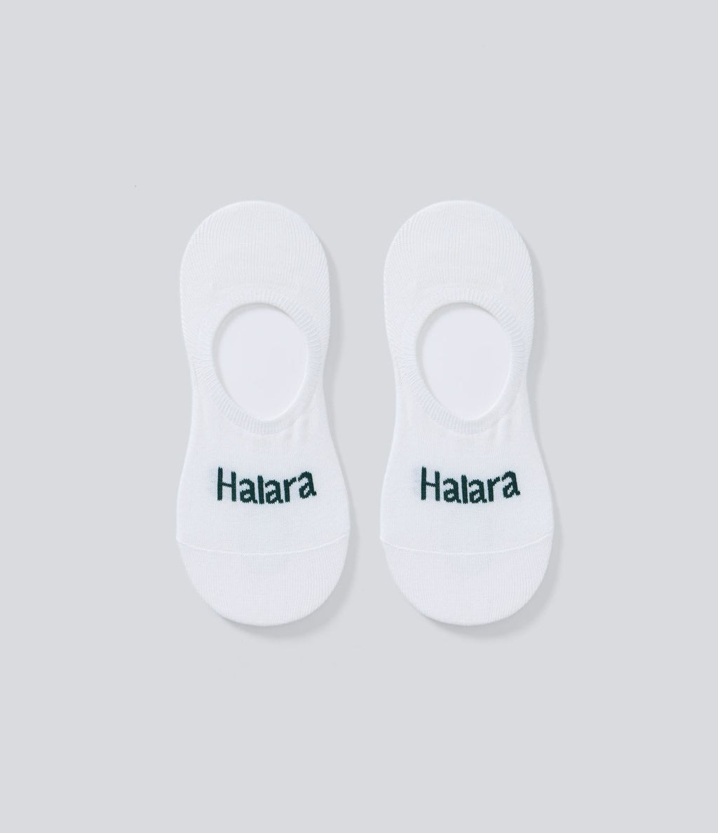 Chaussettes invisibles padel/pickleball lettres Halara
