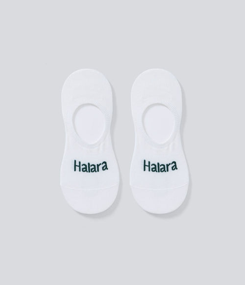 Chaussettes invisibles padel/pickleball lettres Halara