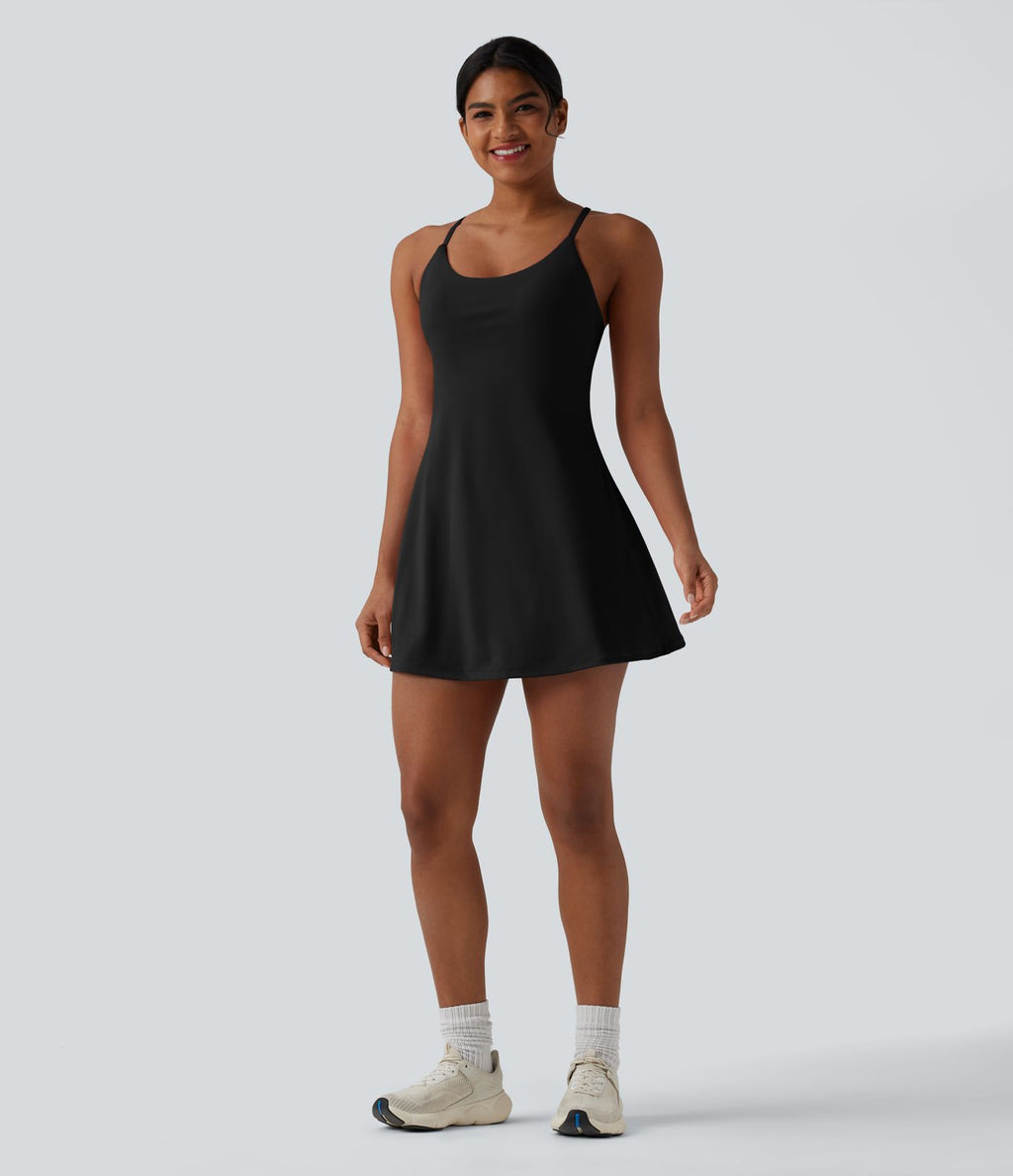 Robe sport SoftlyZero™ Plush ventre plat avec poches – Édition Easy Peasy