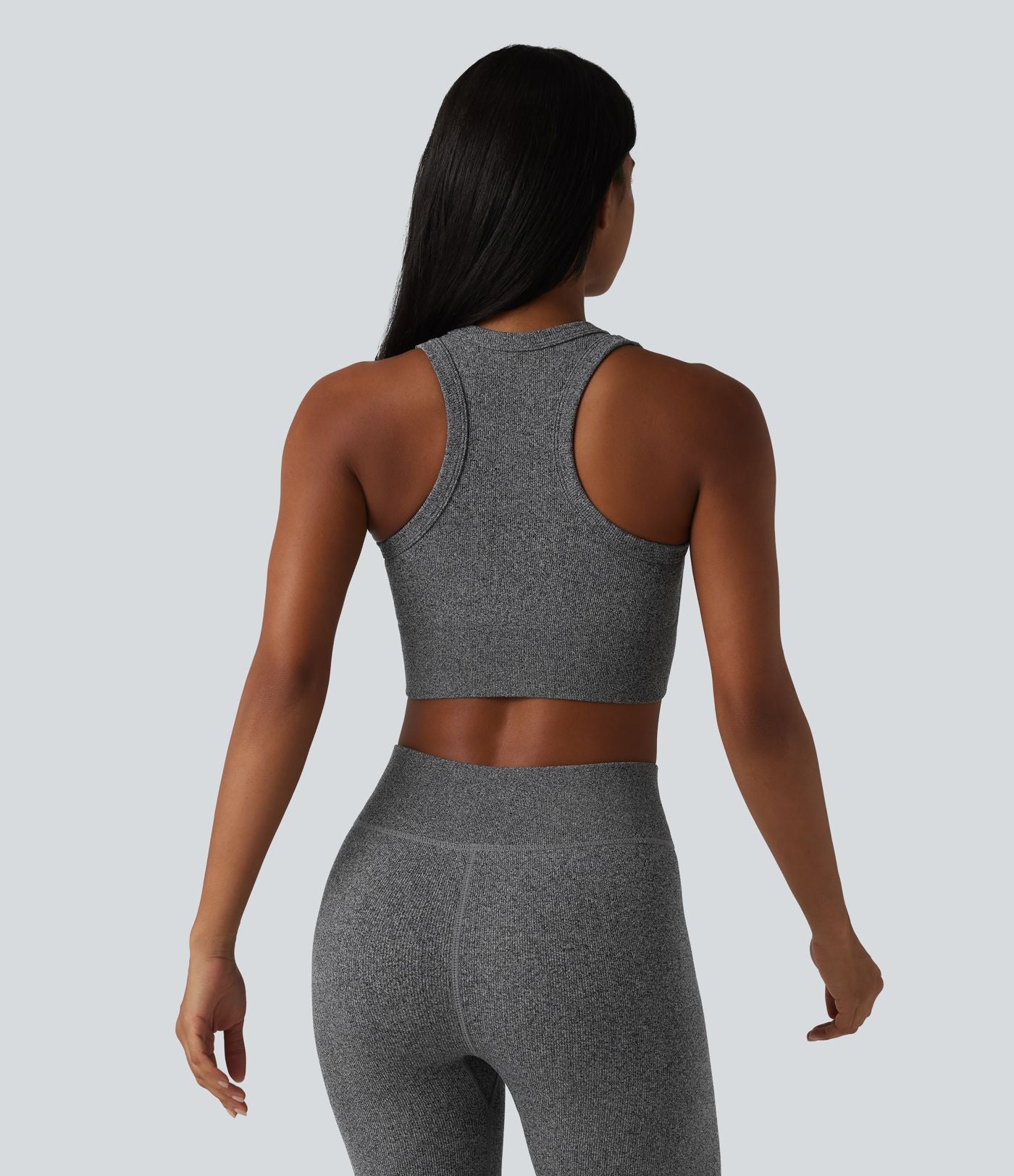 OneForm Seamless Flow Crop top casual dos nageur sans couture