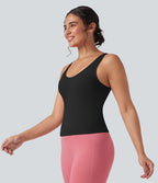 Débardeur de yoga Halara UltraSculpt™ col V profond dos échancré