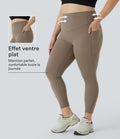 Legging d'entraînement gainant taille haute grande taille avec poches Halara UltraSculpt™