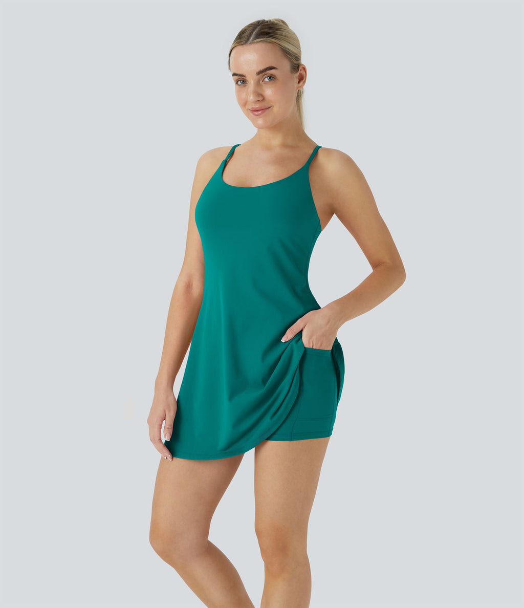 Robe de sport SoftlyZero™ Plush dos nu A-C