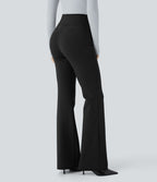 Pantalon tailleur taille haute avec poches décoratives Halara Flex™