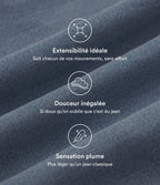 Halara Flex™ Jogging barrel en denim taille mi-haute avec poches