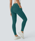 Legging d'entraînement gainant galbant taille haute avec poches Halara UltraSculpt™
