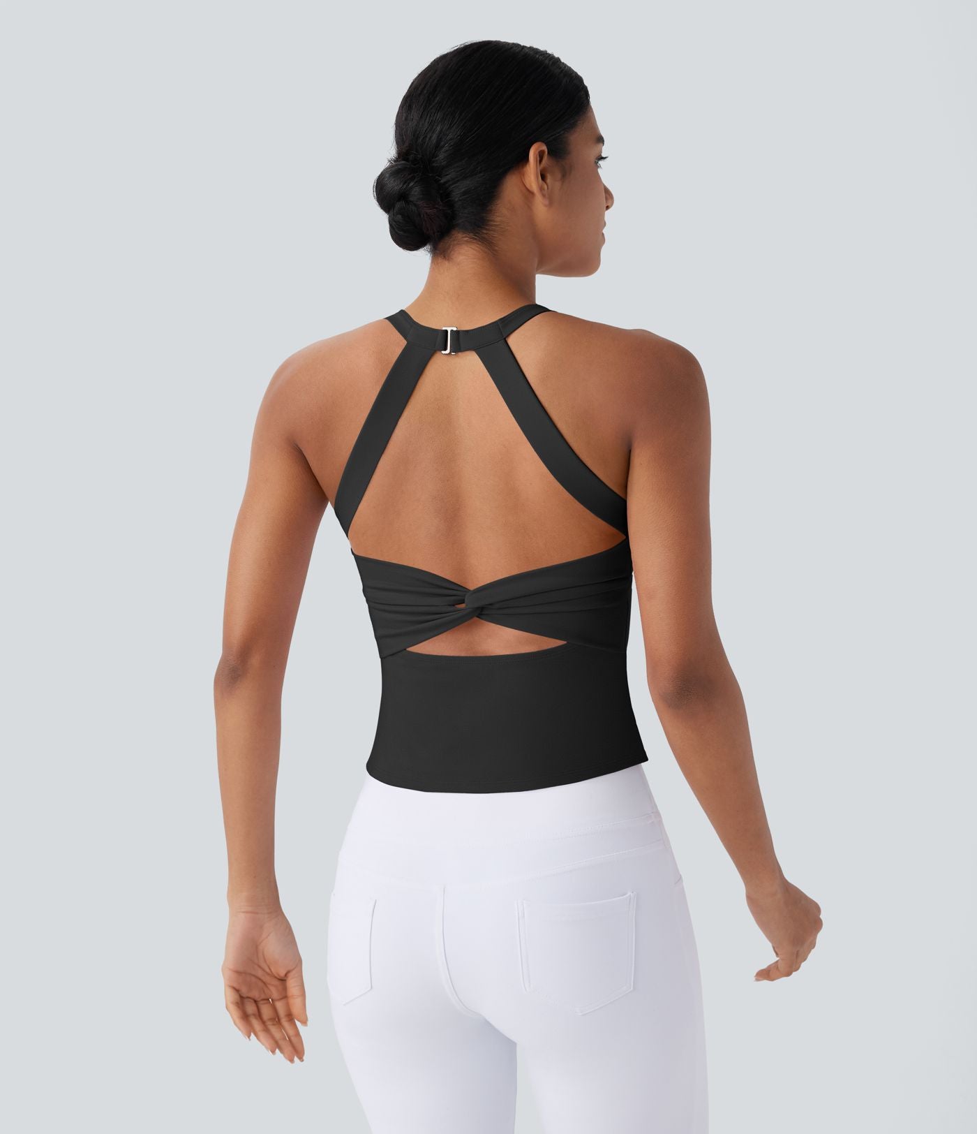 Débardeur yoga SoftlyZero™ Plush à découpes A-D