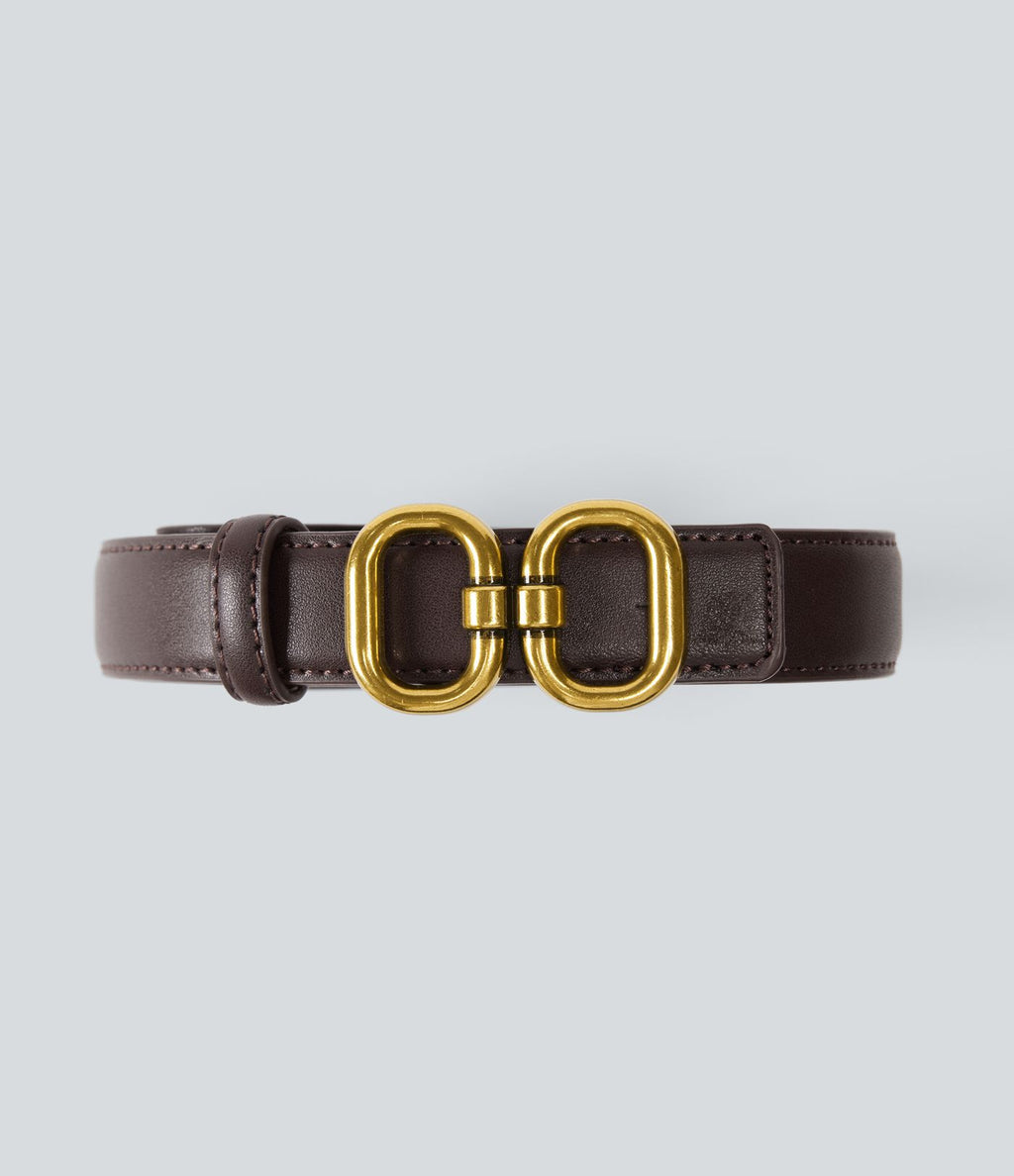 Ceinture en métal à double anneau