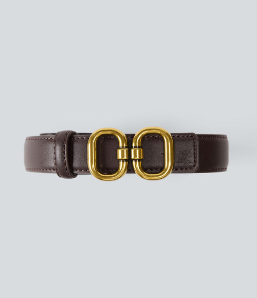 Ceinture en métal à double anneau