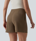Short tailleur DayStretch mi-taille asymétrique 12,5 cm avec poches