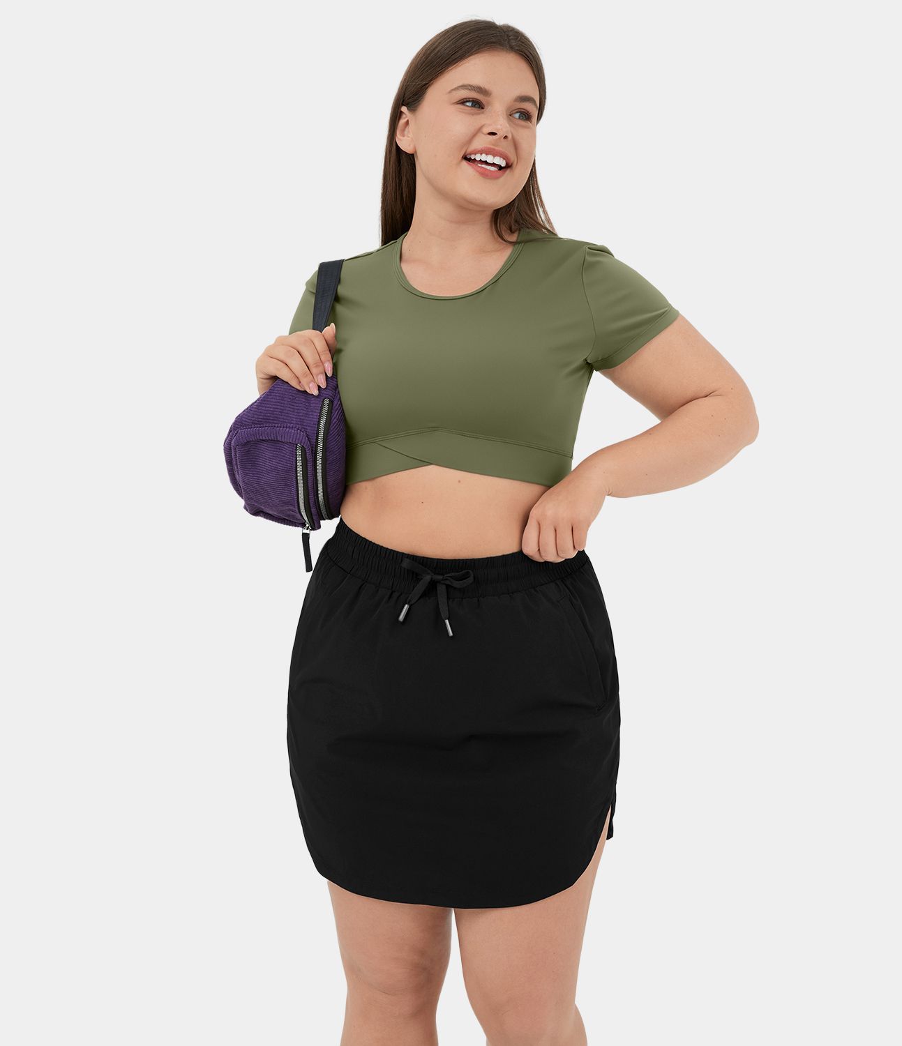 Quotidien Jupe Golf Grande Taille 2 en 1 - Sérénité