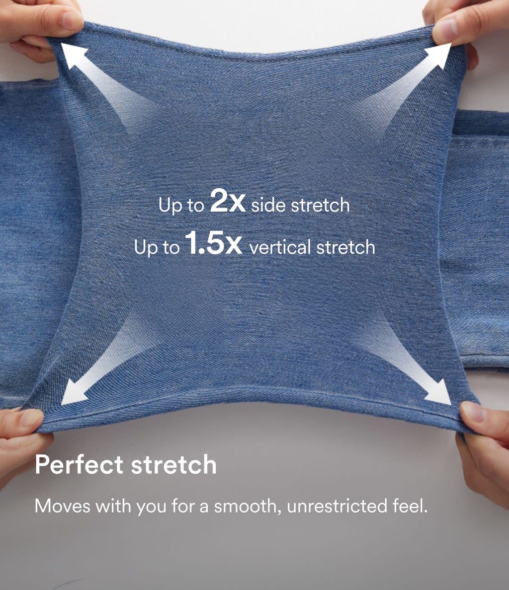 Halara Flex™ Jean Larges Taille Haute Ourlet Roulotté Multiples Poches