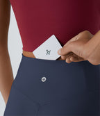 Pantalon yoga large croisé taille haute DayStretch avec poches