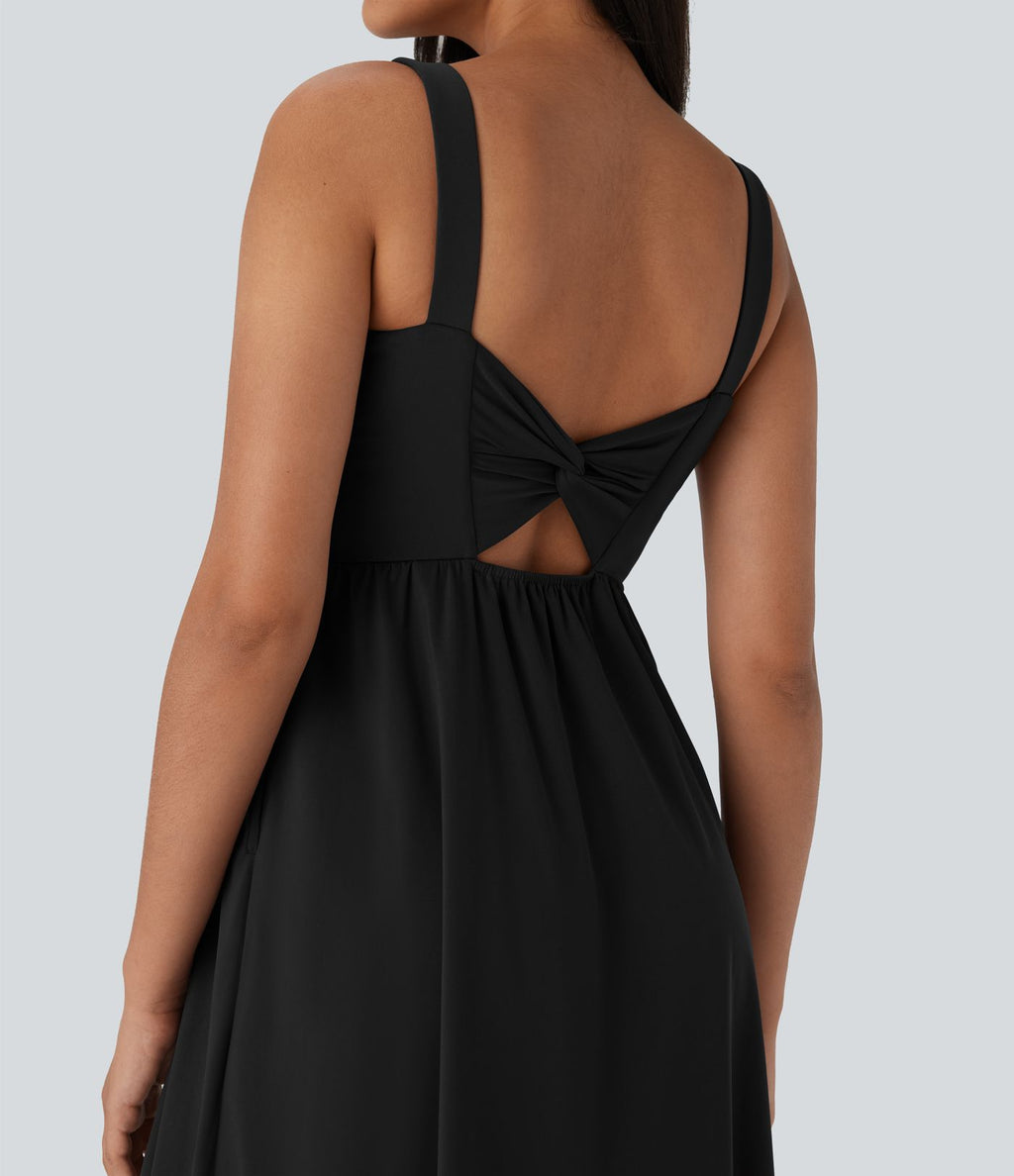Robe décontractée mi-longue SoftlyZero™ Airy avec coques et effet frais InstantCool avec poches, bonnets E-G