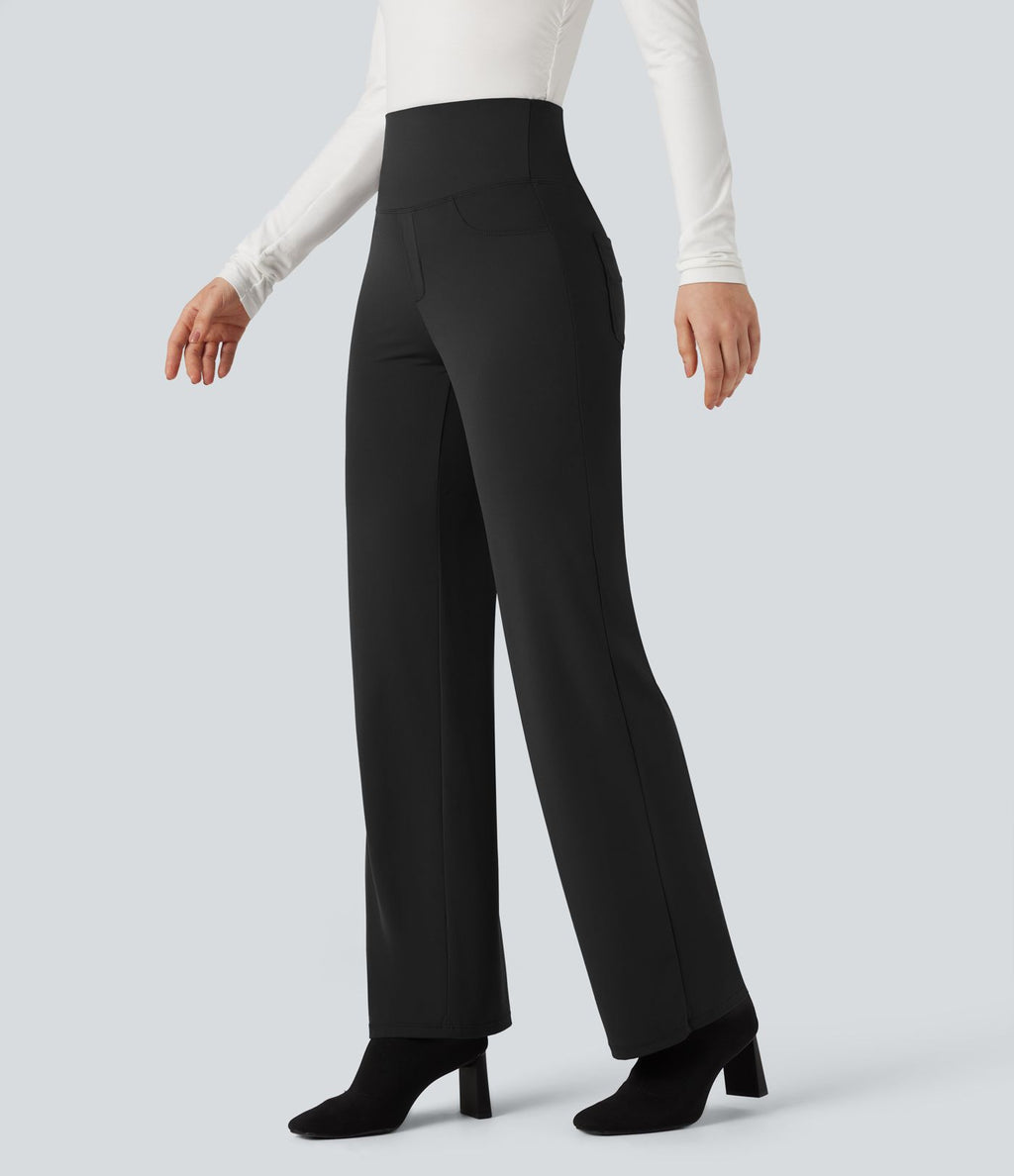 Legging d'entraînement gainant taille haute avec poches Halara UltraSculpt™