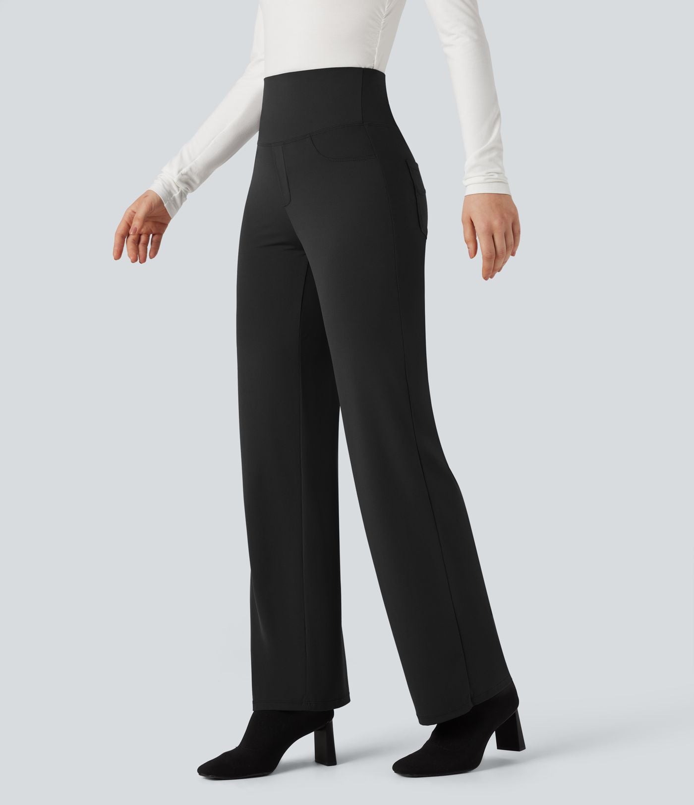 Legging d'entraînement gainant taille haute avec poches Halara UltraSculpt™