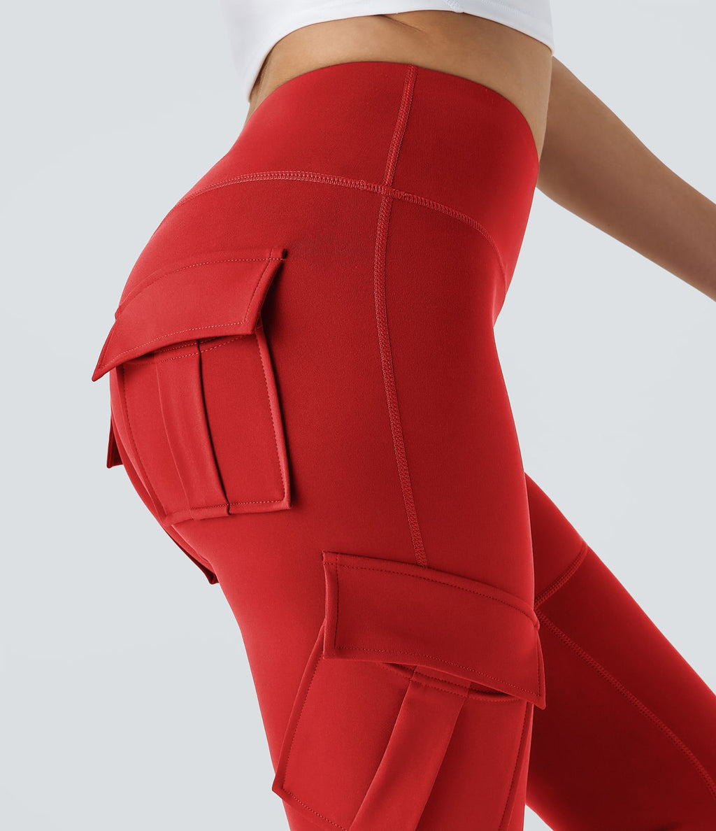 Legging yoga ajusté cargo taille haute DayStretch avec poches