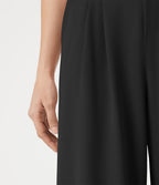 Pantalon tailleur cropped Halara Flex™ taille haute jambes larges en gaufré avec poches