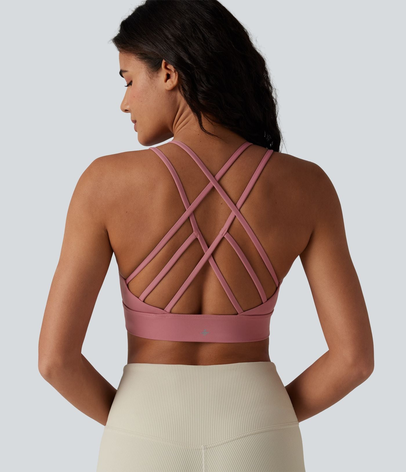 Brassière de sport intégrée à maintien léger