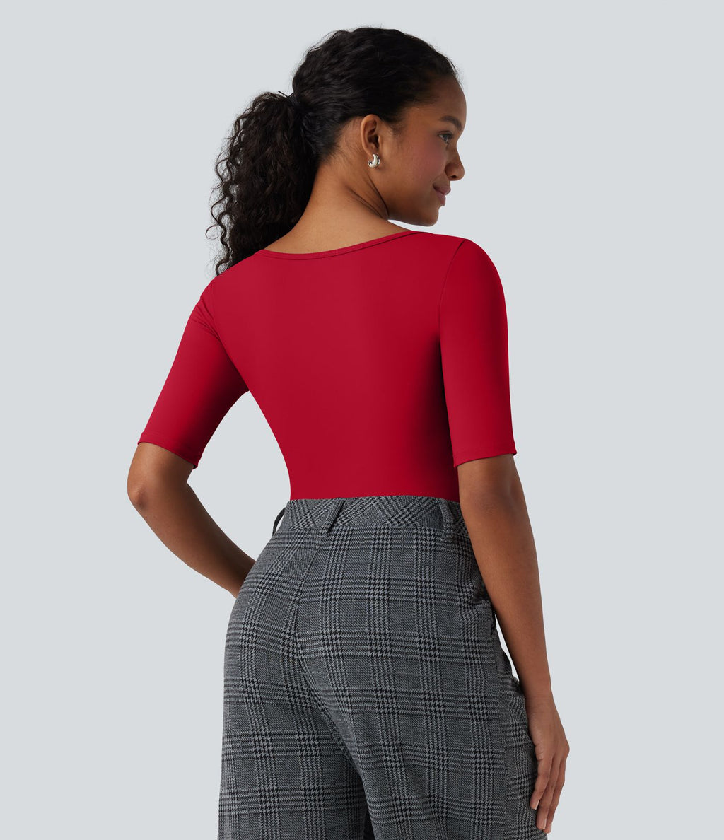 T-shirt de travail SoftlyZero™ Airy encolure arrondie manches courtes effet frais InstantCool