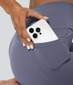 Softlyzero™ Legging Unis Poches Croisées