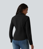 Chemise casual infroissable à manches longues et séchage rapide