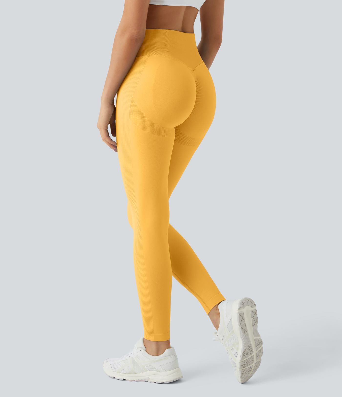 Legging push-up taille haute froncé sans couture OneForm Seamless Flow