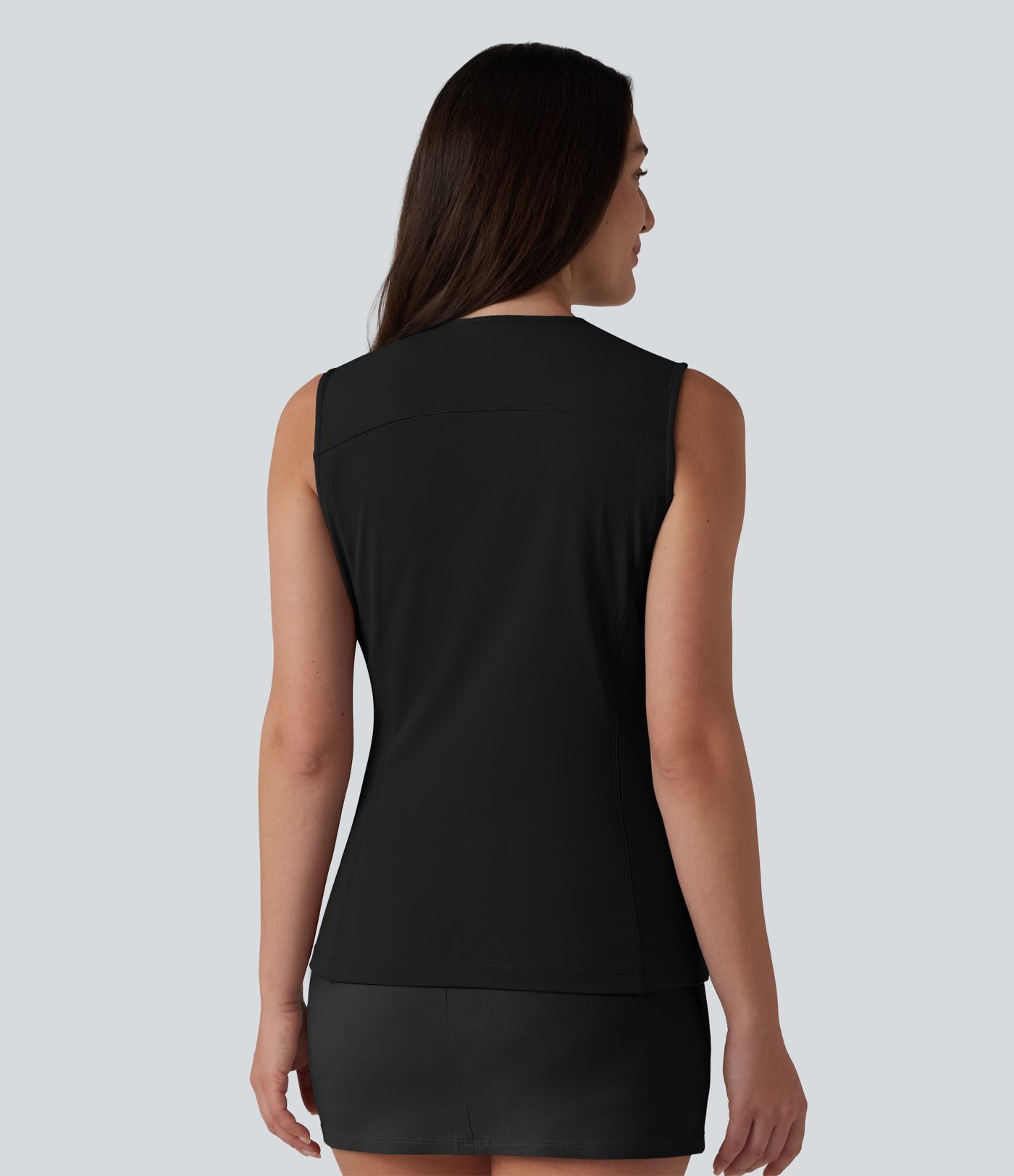 Gilet décontracté SoftlyZero™ Airy à col V et effet frais InstantCool