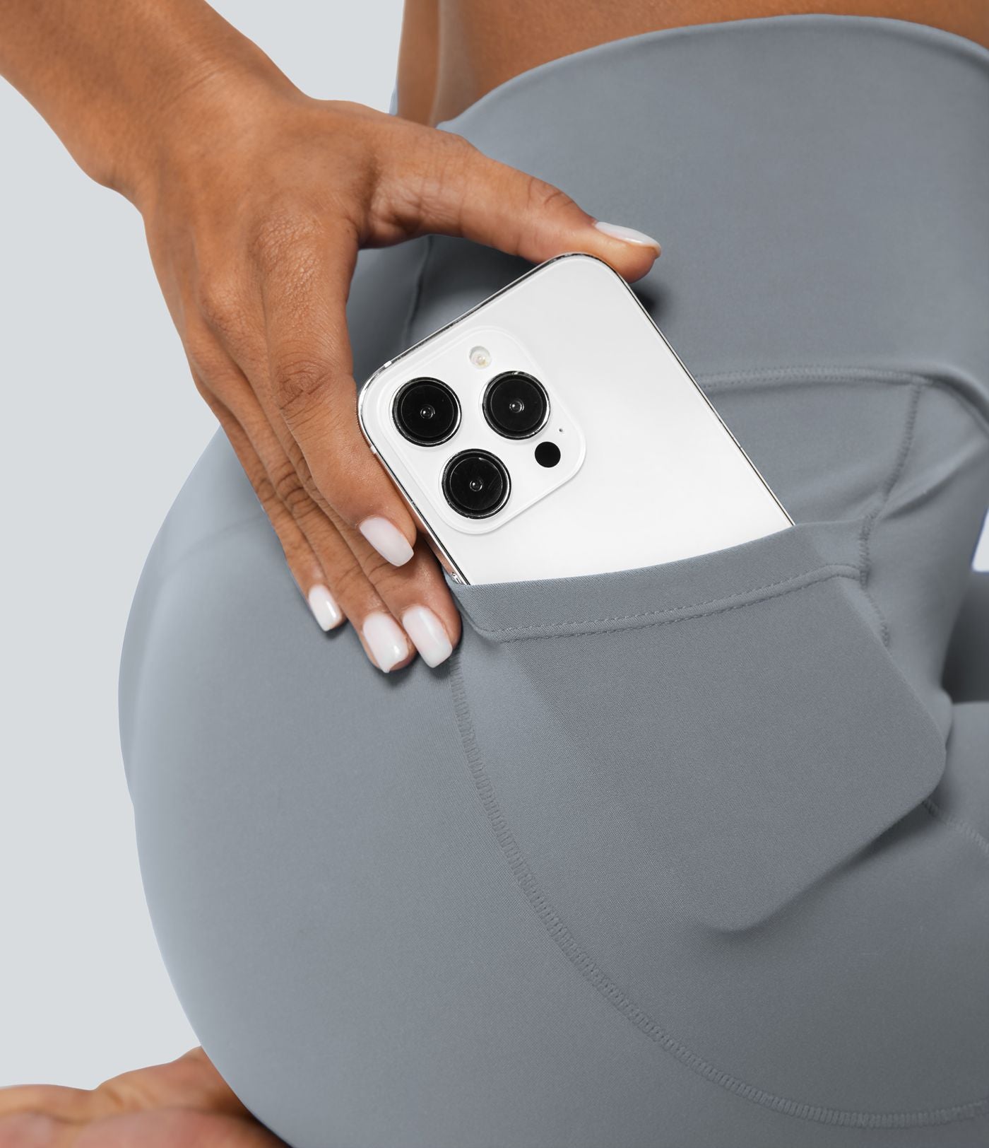 Softlyzero™ Legging Unis Poches Croisées