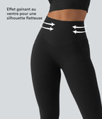Legging de yoga bootcut Halara UltraSculpt™ taille haute push-up gainant avec poches