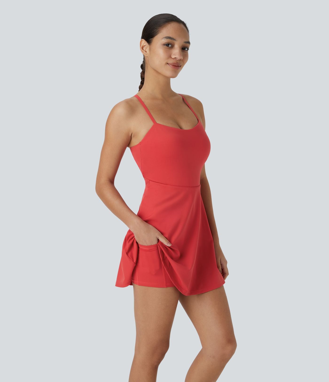 Robe Active Dos Nu Bretelle Réglable Poches 2 en1 - Édition Easy Peezy